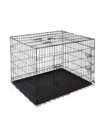 ipet-dog-cage-48inch-pet-cage-black