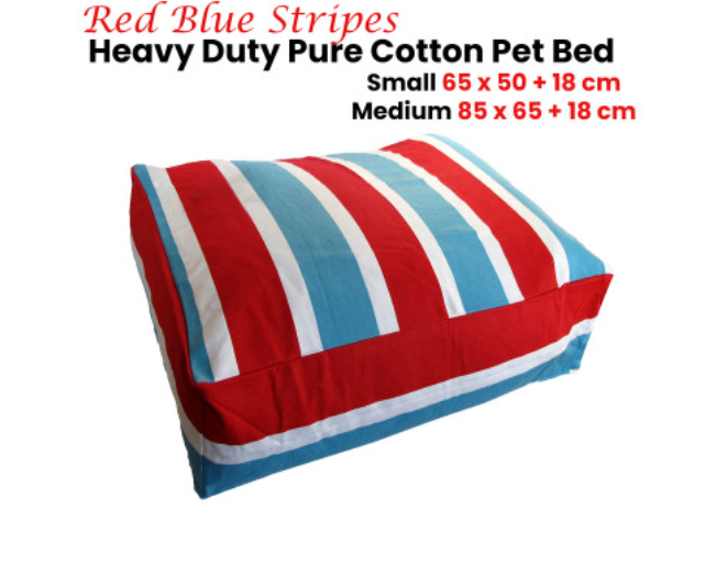heavy-duty-pure-cotton-pet-dog-bed-cover-small-and-merdium-blue-red-stripes