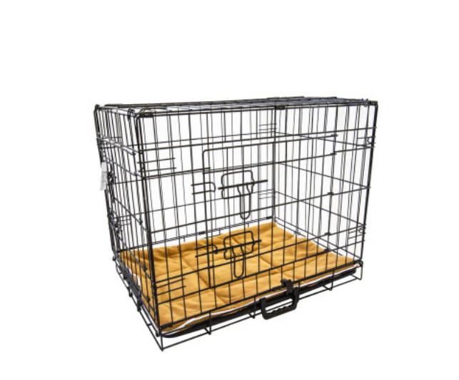 paw-mate-wire-dog-cage-foldable-crate-kennel-24in-with-tray-cushion-mat-combo