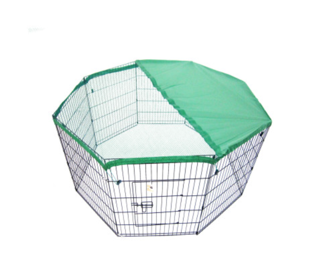 paw-mate-pet-playpen-8-panel-24in-foldable-dog-cage-cover