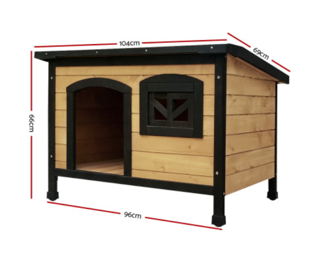 ipet-dog-pet-kennel-dog-house-large-wooden-96cm-x-69cm-x-66cm