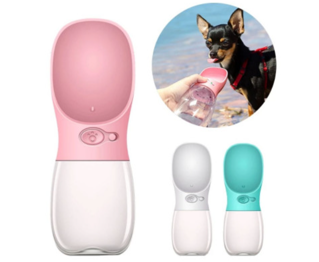 pet-travel-water-bottle-portable-dogs-drinking-feeder-leak-proof-dispenser-white