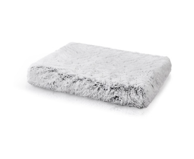 pet-dog-crate-cage-kennel-bed-mat-sleeping-pad-fluffy-plush-soft-washable-bed