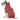 Tartan Red Dog Coat 35cm