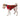 Red Tartan Dog Pyjamas 70cm