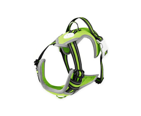 poochy-adjustable-dog-harness-xxl-size-green