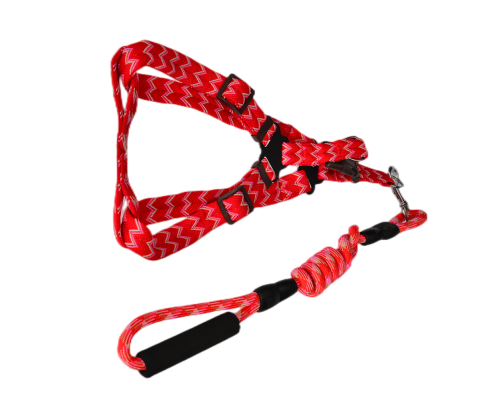 medium-pet-dog-harness-collar-leash-red