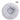Calming Donut Pet Bed -Soft Faux Fur, Anti-Anxiety Fluffy Round Bed for Cats and Small Dogs (Light Gray)40cm