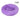Calming Donut Pet Bed -Soft Faux Fur, Anti-Anxiety Fluffy Round Bed for Cats and Small Dogs (Purple)40cm