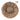 Calming Donut Pet Bed -Soft Faux Fur, Anti-Anxiety Fluffy Round Bed for Cats and Small Dogs (khaki)50cm