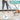 Pet Hair Remover Floor Squeegee with Extendable Handle ,Effective Fur and Hair Sweeper for Hard Floors
