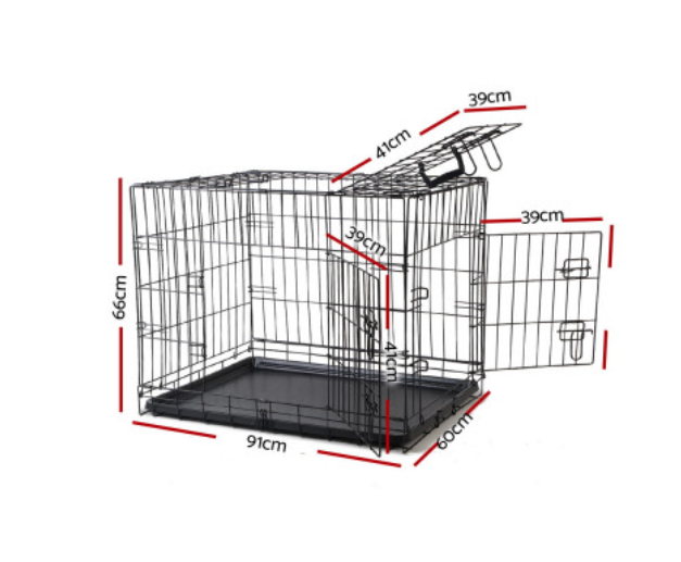 ipet-dog-cage-36-inch-pet-cage-black