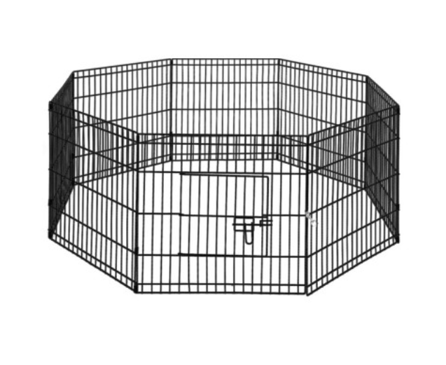 ipet-pet-dog-playpen-36-8-panel-puppy-exercise-cage-enclosure-fence