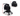 ipet-pet-stroller-dog-carrier-foldable-pram-3-in-1-middle-size-black