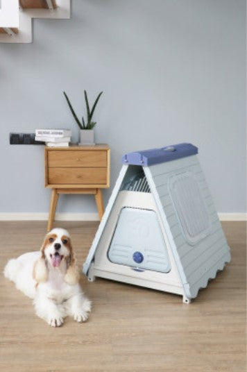 yes4pets-small-foldable-plastic-pet-dog-puppy-cat-house-kennel-blue